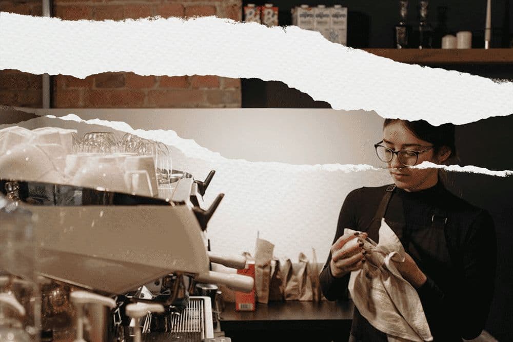 Baristocrats barista aan het werk — specialty koffie horeca training